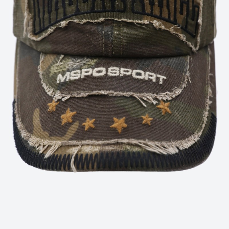 Deconstructed Camo Cap